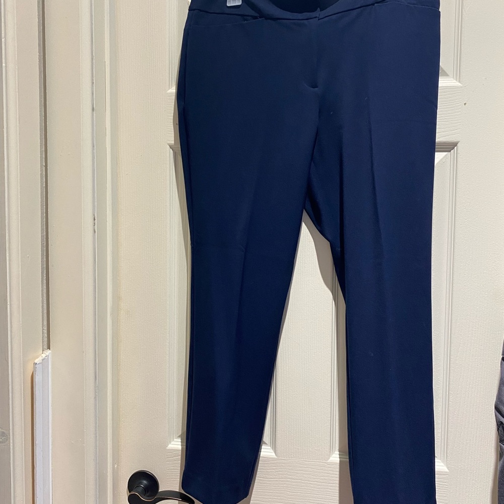 Ann Taylor Factory mid rise straight leg, 12p